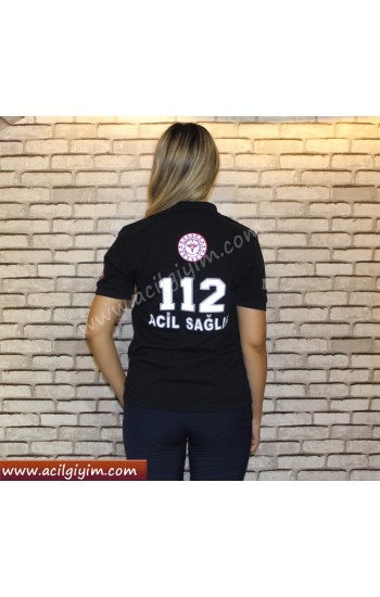 112 Acil Kısa Kol Polo Yaka Tshirt…