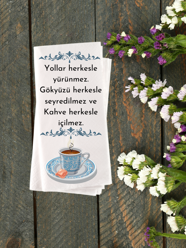 Yollar Baskılı Peçete 20 adet…