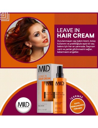 Mild Leave İn Hair Cream Durulanmayan Saç Kremi 150 ml