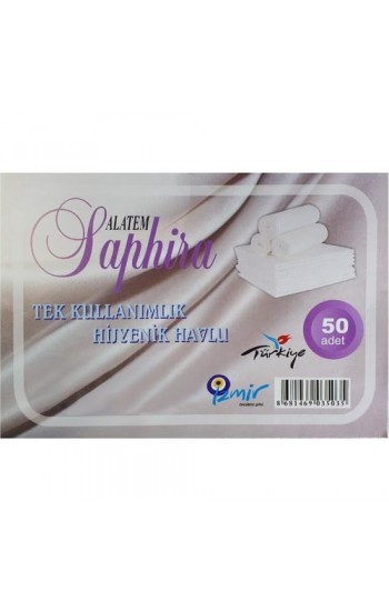 Tek Kullanımlık Saç Havlusu 100 Adet Tekli Paket…