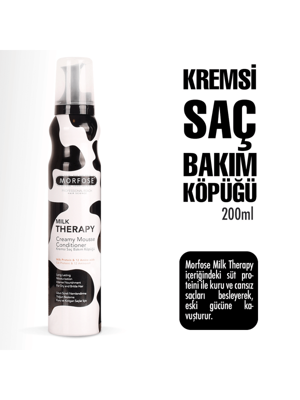 Morfose Saç Köpüğü Milk Therapy 200 ml…