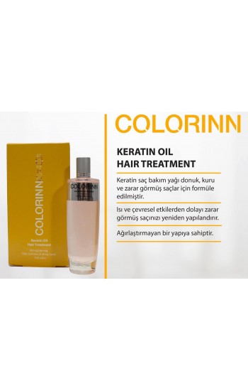 Colorinn Argan Yagı 100 ml…