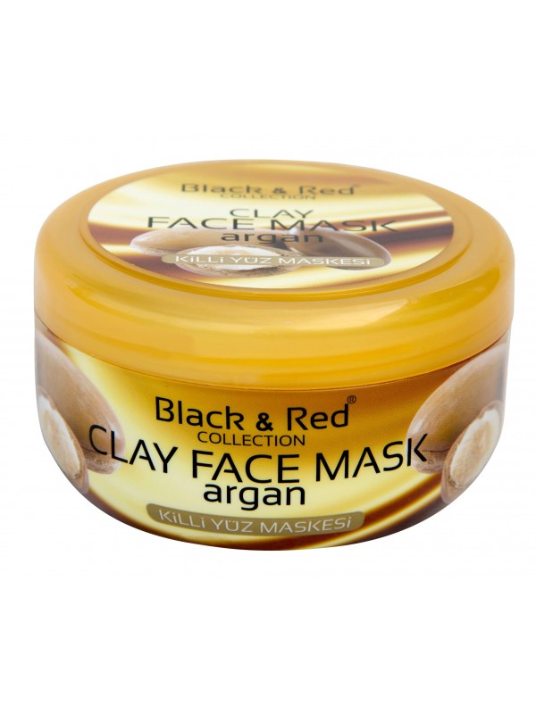 Black & Red Argan Yağlı Killi Yüz Maskesi 400 Ml…