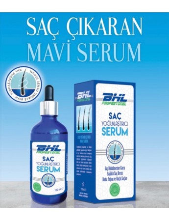 BHL Profesyonel Saç Yoğuşlaştırıcı Mavi Serum