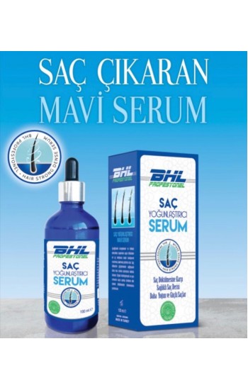 BHL Profesyonel Saç Yoğuşlaştırıcı Mavi Serum…