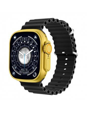 FitSmart Ultra Watch 8 Akıllı Saat 49mm Gold