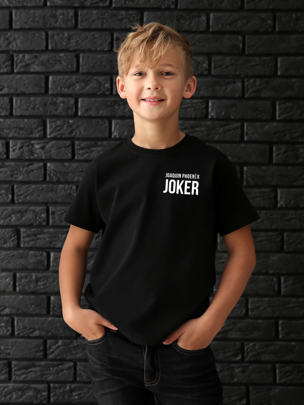 Joker Baskılı Erkek Çocuk Tişört…