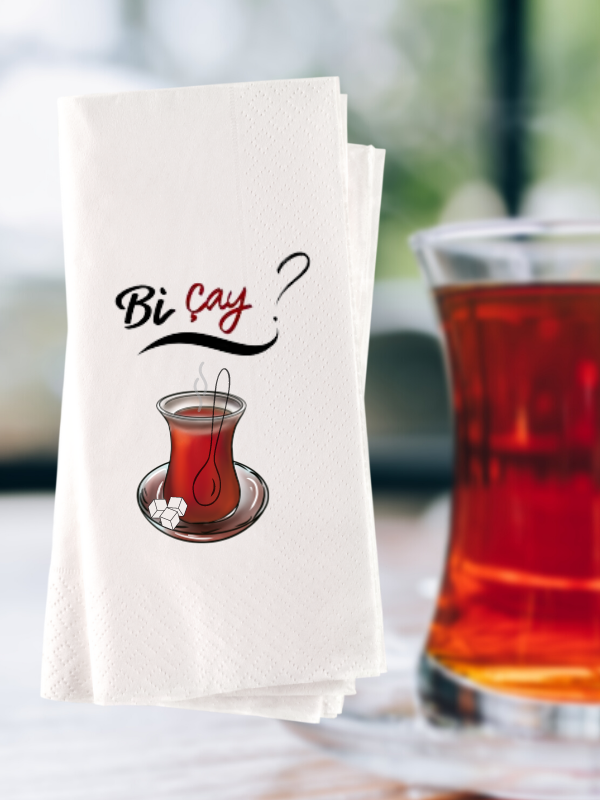 Çay Temalı Esprili  Yazı Baskılı Konuşan Peçete 20 Adet 0010…