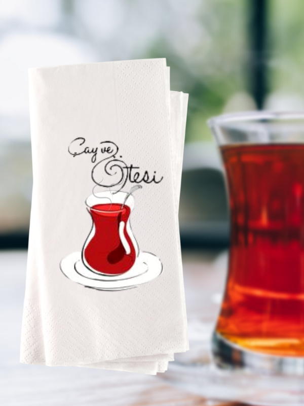 Çay Temalı Esprili  Yazı Baskılı Konuşan Peçete 20 Adet 0013…