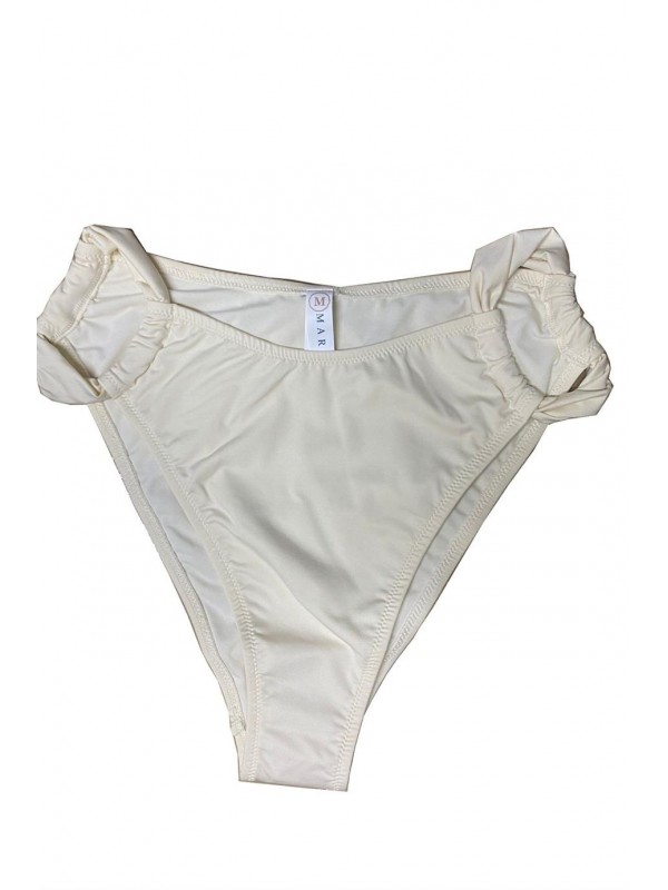 Bella Notte Yanları Açık Detaylı Krem Bikini Altı L06A