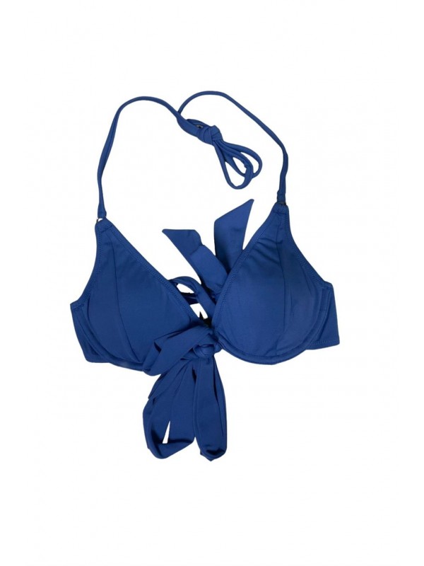 Bella Notte Bağlama Detaylı Marin  Bikini Üstü L13U