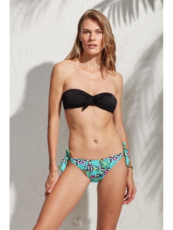 Bella Notte Çok Renkli Straplez Bikini Takım N20T…