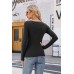 Bella Notte Siyah Uzun Kollu Trend Bluz BN6576S