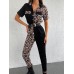 Leopar Desenli Moss Krep Tulum Leopar