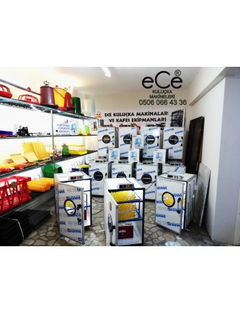 Kuluçka Makinası Otomatik 162 Gelişim 50 Çıkım Emko termostat