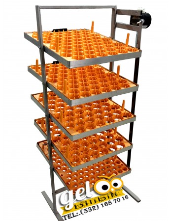 KULUÇKA MAKİNESİ ÇEVİRME SİSTEMİ 270 KAPASİTELİ