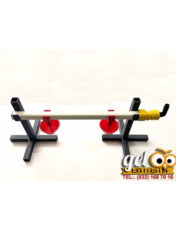 NİPEL AYAK SİSTEMLİ 40 CM YAYLI CANAK