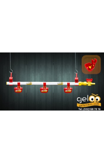 60 CM NİPEL SULUK SİSTEMİ DİLLİ ÇANAK…