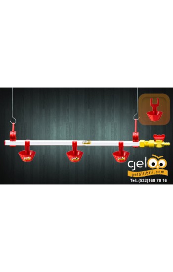60 CM NİPEL SULUK SİSTEMİ YAYLI ÇANAK…