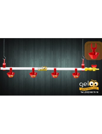 80 CM NİPEL SULUK SİSTEMİ YAYLI ÇANAK