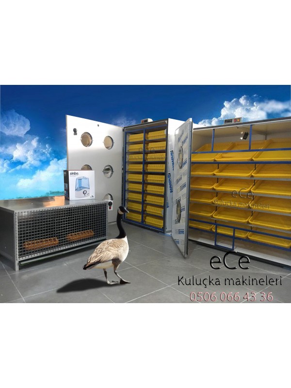 KAZ KULUÇKA MAKİNASI 750 GELİŞİM 750 ÇIKIM KOMBİNE 2YIL GARANTİ…