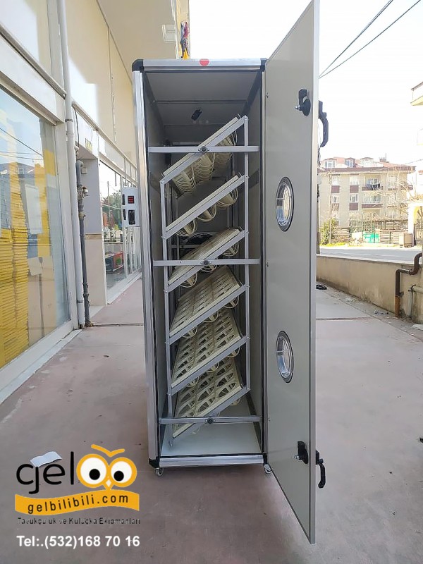 DEVE KUŞU KULUÇKA MAKİNASI 144 YUMURTA KAPASİTELİ KAPASİTE GELİŞİ…