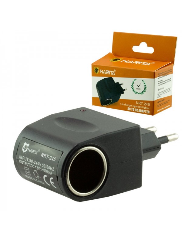 Narita NRT-245 AC to DC Çakmak Fişi 220 Volt Çevirici Adaptör…