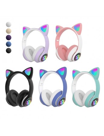 Karler Bass STN-28 Kedi Kulak Üstü Bluetooth Kulaklık