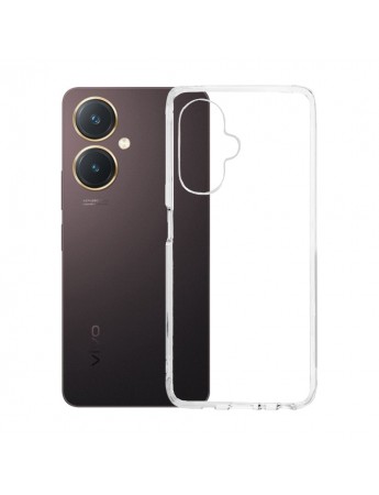 Vivo Y27 Kılıf Kamera Korumalı Silikon Şeffaf Kapak