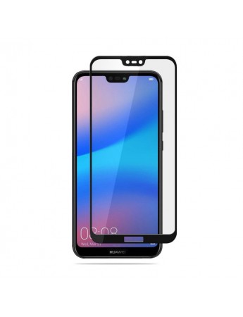 Bufalo Huawei P20 Lite Ekran Koruyucu 5D Temperli Cam Siyah