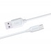 Syrox C107 Micro USB Hızlı Şarj ve Data Kablosu 1mt 3.0A 18W Beyaz