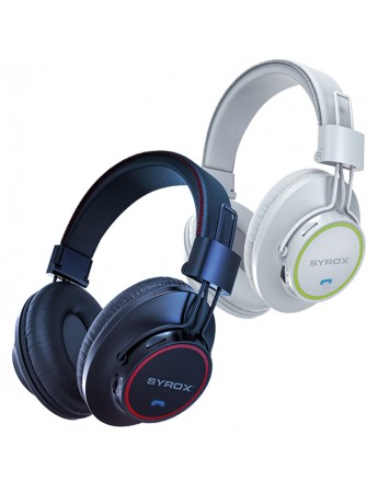 Syrox S26 Kulak Üstü Kablosuz Bluetooth Kulaklık BT/AUX/SD/MIC
