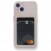 FitCase iPhone 13 Kılıf Cardy Şeffaf Kartlık Cepli Kapak