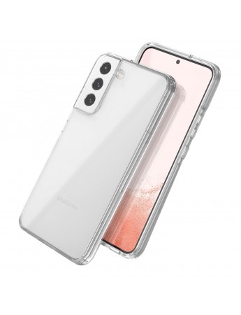 FitCase Samsung Galaxy S22 Kılıf Kamera Korumalı Silikon Şeffaf Arka Kapak