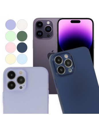iPhone 14 Pro Max Kılıf Kamera Korumalı Mat Ultra İnce Kapak