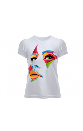 Silüet Baskılı Kadın T-shirt…