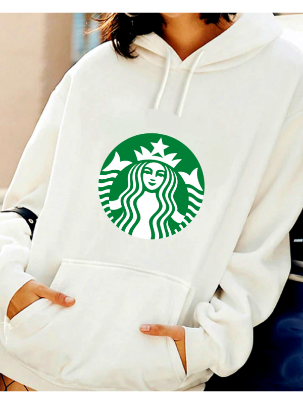 Starbucks baskılı kadın sweat…