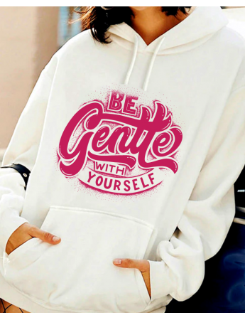Yourself baskılı kadın sweat