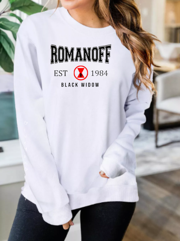 Ramanoff baskılı kadın sweat…