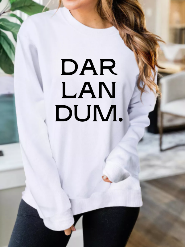 Darlandum Baskılı Sweatshirt…