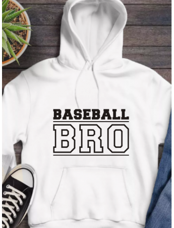 Basebel Bro baskılı erkek sweat