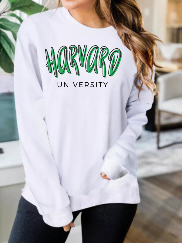 Harvard Baskılı kadın sweathirt 01…