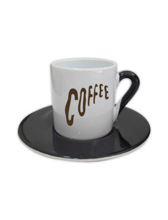 Coffee Baskılı Türk Kahvesi Fincanı