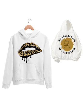 Dudak baskılı kadın sweat - HN COLLECTION