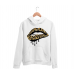 Dudak baskılı kadın sweat - HN COLLECTION