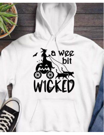 WICKED baskılı kadın sweat  HN COLLECTION