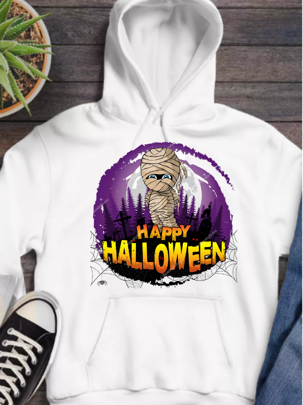 Halloween baskılı kadın sweat 071…