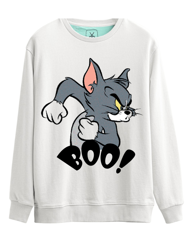 Tom baskılı unisex sweathirt…