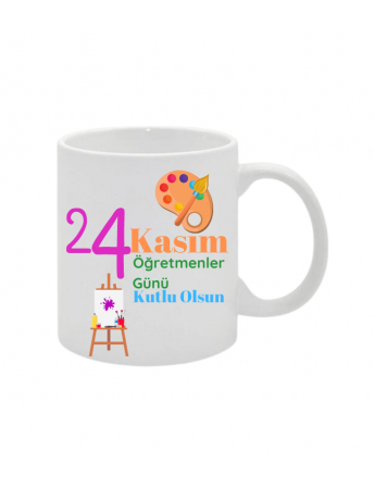 Öğretmenler Günü Özel Kupa Beyaz 12