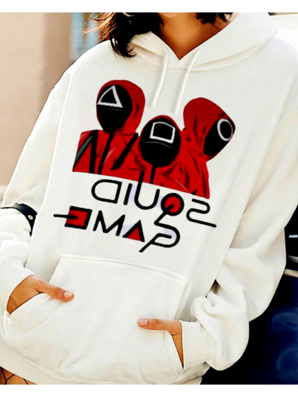 Squid Game Baskılı Kadın Sweat…